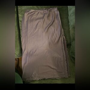 Wild Fable Midi Skirt with Slit